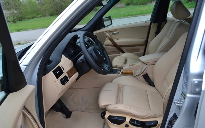 BMW X3 cena 36500 przebieg: 240000, rok produkcji 2007 z Radom małe 562